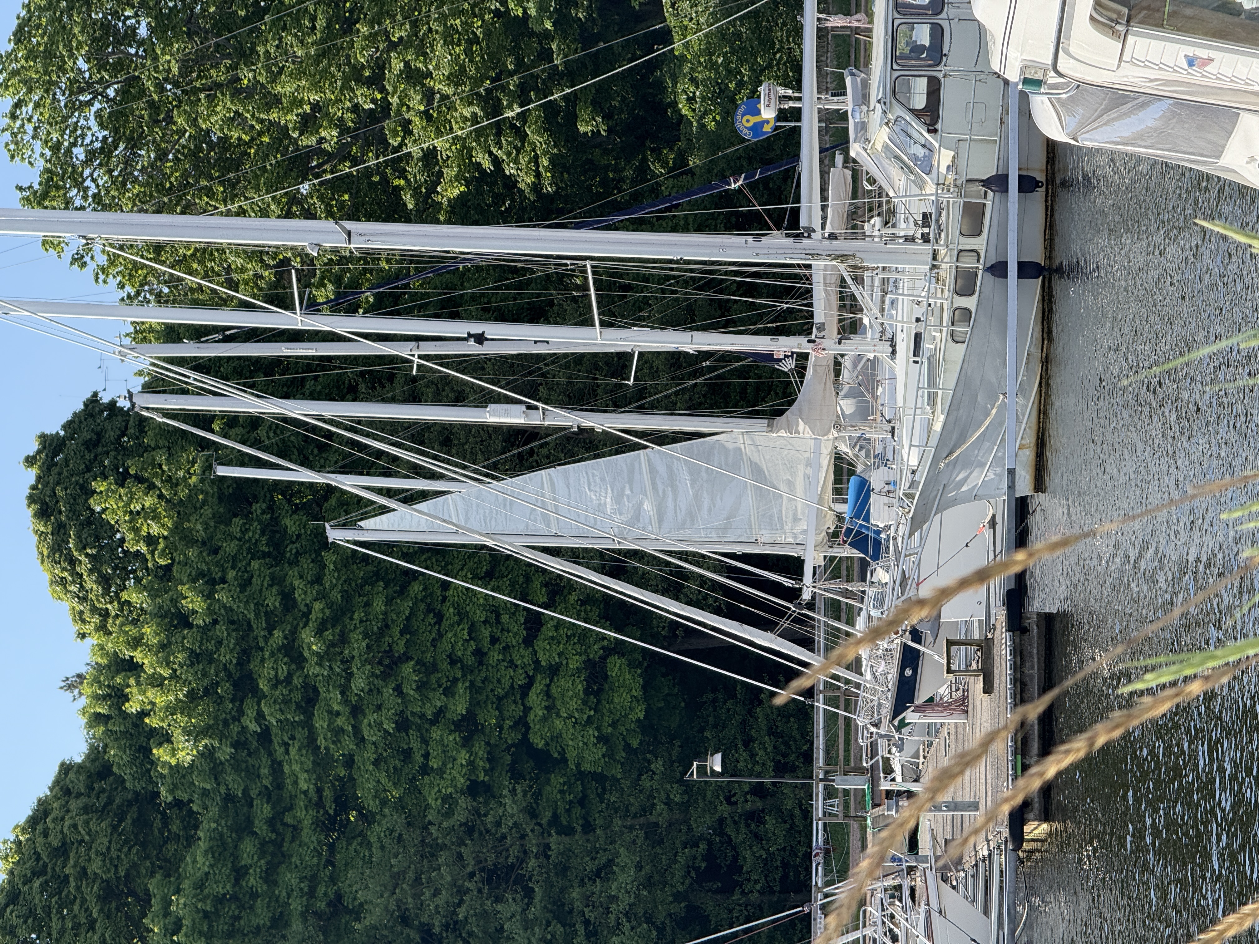 Gästbåtar vid C4SS gästhamn i Åhus